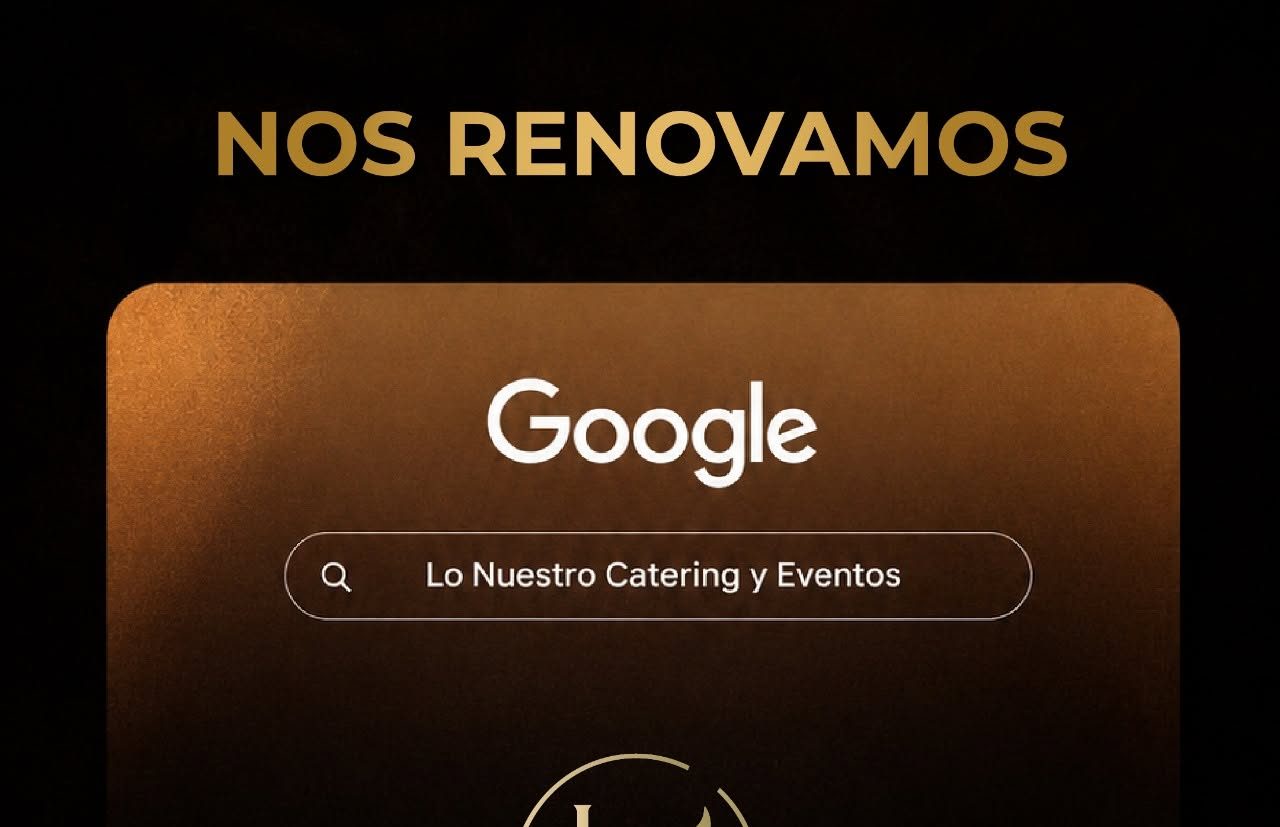 Lo Nuestro Catering presenta su nueva imagen y sitio web